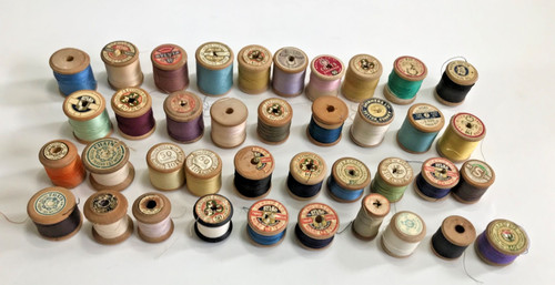 Wooden cotton reels sylko - reels,