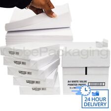 5 REAMS (1 BOX) OF A4 PRINTER COPIER PAPER 80gsm 2500 SHEETS PRINTING *24HR DEL*