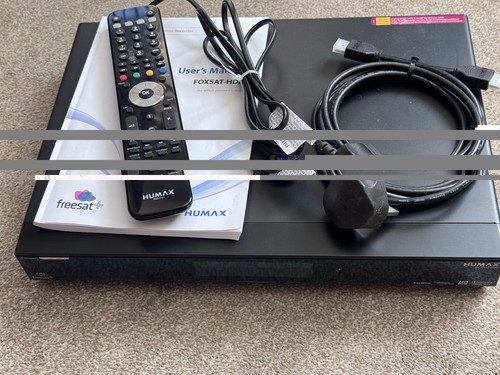 Humax foxsat hdr 500gb - hdr, twin
