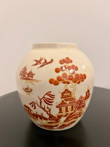 Bristol pottery vintage brown - pottery,