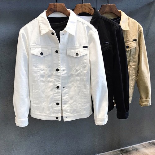 Men denim jean jacket faded - men,