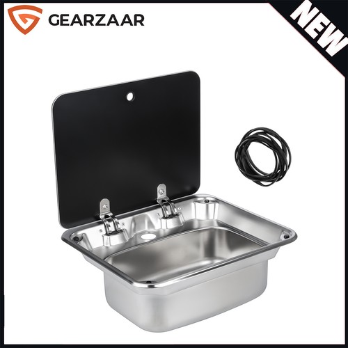 Stainless steel sink with - steel,