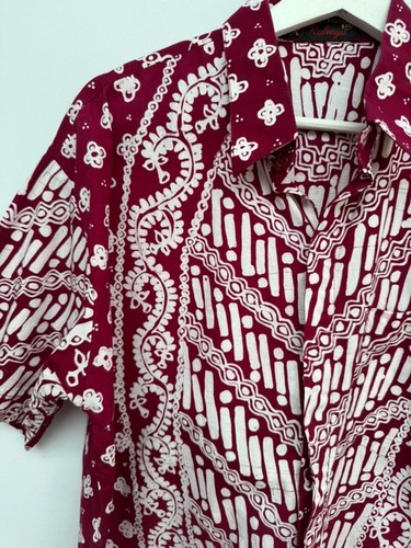 Batik shirt short - batik,