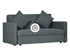 HOMCOM 2 Seater Sofa Bed with