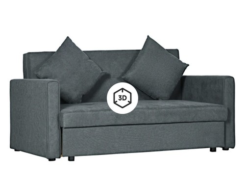 Homcom seater sofa bed - homcom, 2