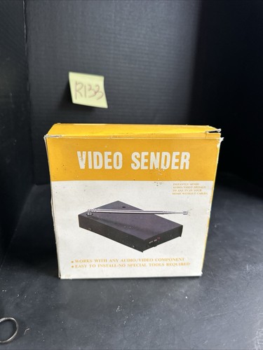Vintage wireless video - vintage, sender