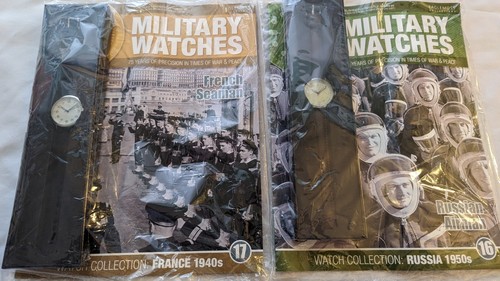 Eaglemoss military watches - military,