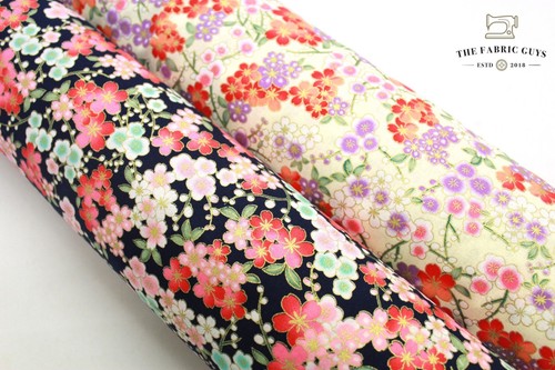 Japanese gold foil floral - foil,