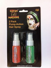 PUMP ACTION HAIRSPRAY ORANGE