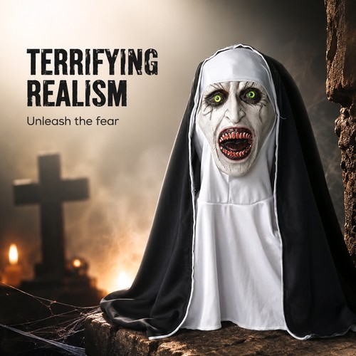 The nun valak full head - the,