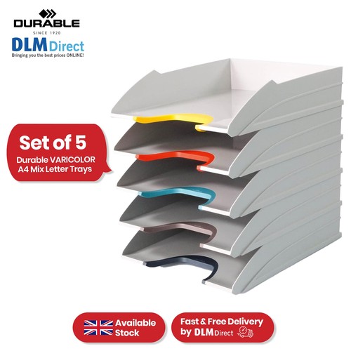 Durable letter trays - trays, abs