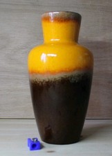 Vintage West German Vase brown