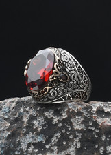 Garnet and Aquamarine Gemstone