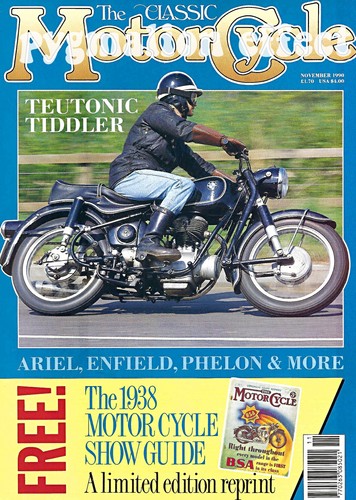 The classic motorcycle 1930 - the,