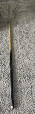 RARE Handmade Sherridan Snooker Cue 56.5" Black Ash Snooker 3/4 Cue 8mm tip