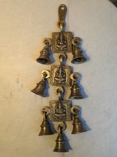 Large recycled brass ganesha - brass,