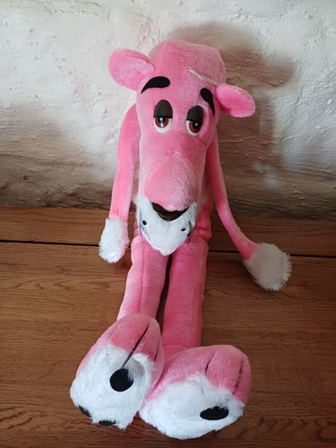 Pink panther soft plush - pink, toy