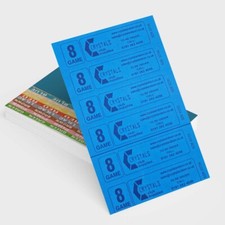 3000 8 GAME / PAGE BINGO BOOKS 6 TO VIEW - VALUE TICKET LIKE JUMBO BOLD NUMBERS