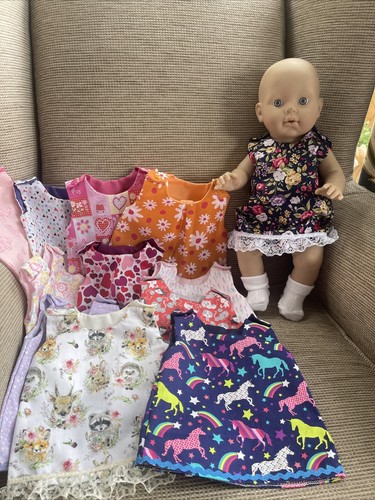 Dolls dress clothes - clothes, popper