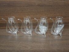 Set Of Four Barcraft Glass Port Sippers 