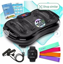 Bluefin Fitness Ultra Slim Plus Vibration Plate - Black