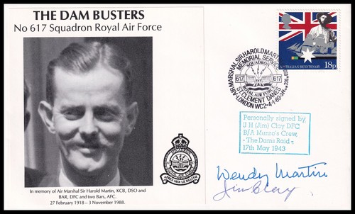 Dams raid veteran jim - clay, dfc
