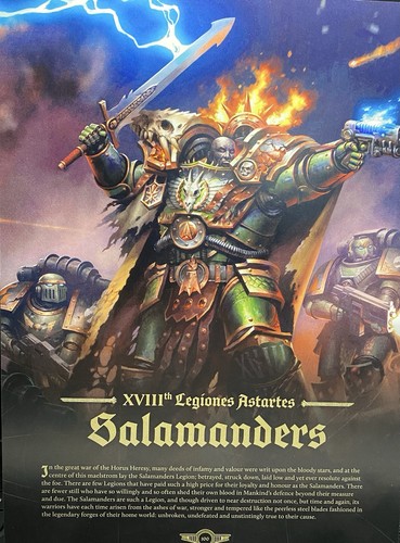 Warhammer salamanders legion - salamanders,
