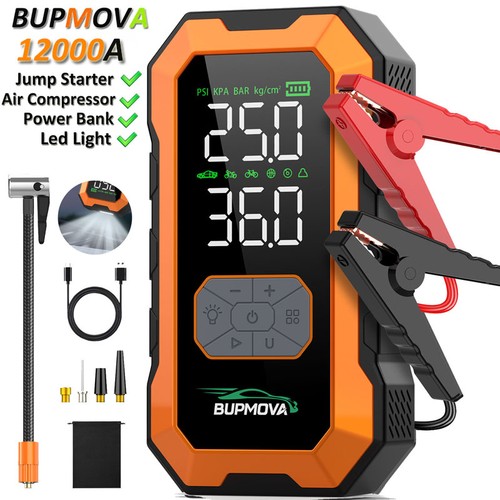 12000a car jump starter - jump, air