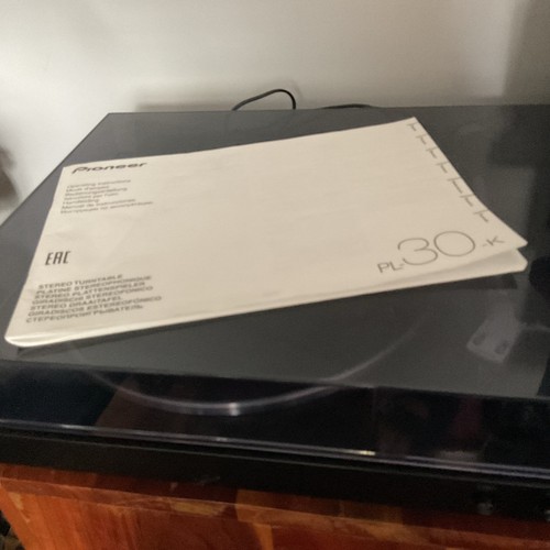 Pioneer turntable pl30 - pioneer,