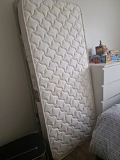 single folding guest bed with mattress