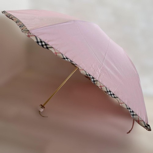 Burberry folding umbrella pink - folding,