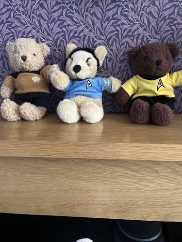 Set three star trek plush - star,