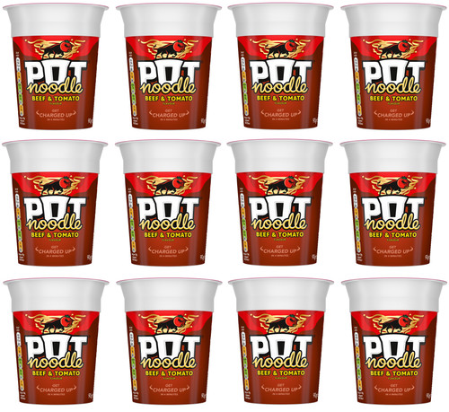 Pot noodle beef tomato - &,