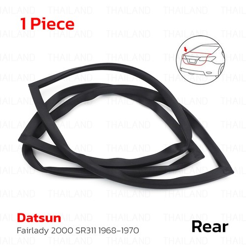 Trunk weathstrip rubber seal - trunk,