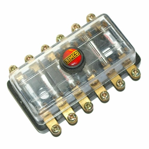 Fuse box holder poles - fuse, 6