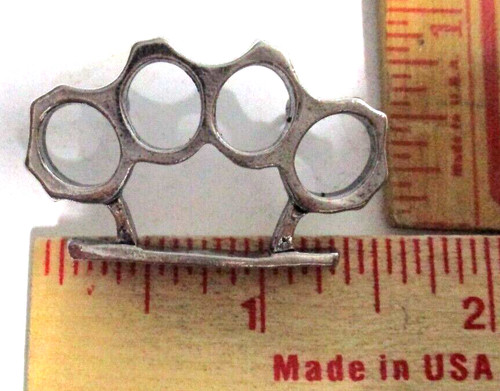 Brass knuckles pin - knuckles,