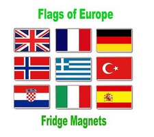 Flag of Europe Fridge Magnets