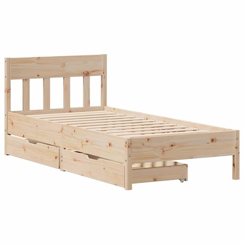Bed frame with - frame,