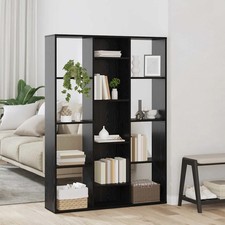 WALPLUS Room Divider Black Oak