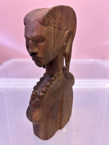 Vintage hand carved african - vintage,