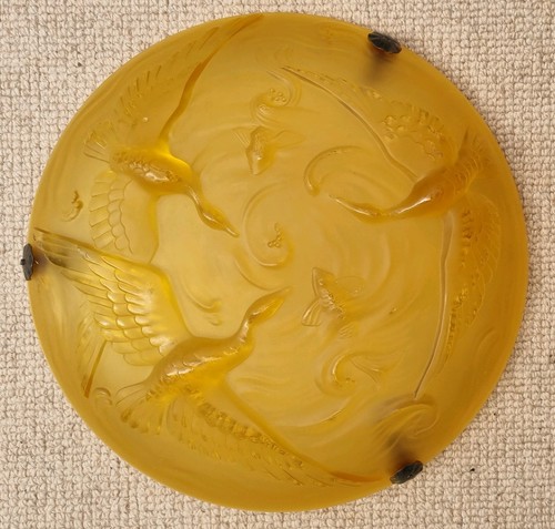 Verlys france art deco - deco, amber
