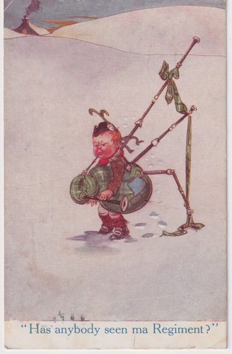 Scottish military comic - scottish,