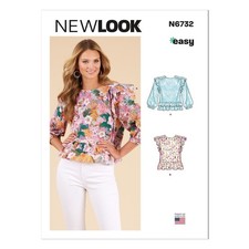 NEW LOOK 6732 Misses Womens
