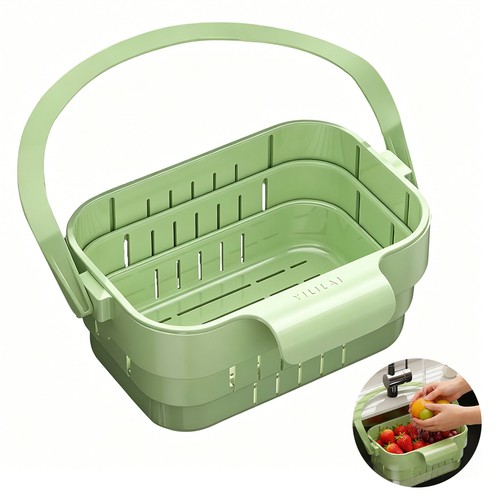 Folding sink strainer - folding,