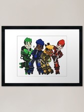 Fuel Trucks Framed Art Print
