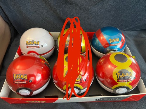 Pokemon tcg pokeball tins - tcg,