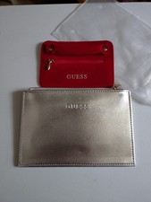 Guess Silver Pouch With Inner