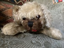 Vintage mohair pekingese - mohair, dog