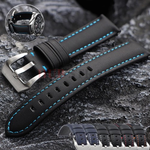 Premium sailcloth watch strap - premium,