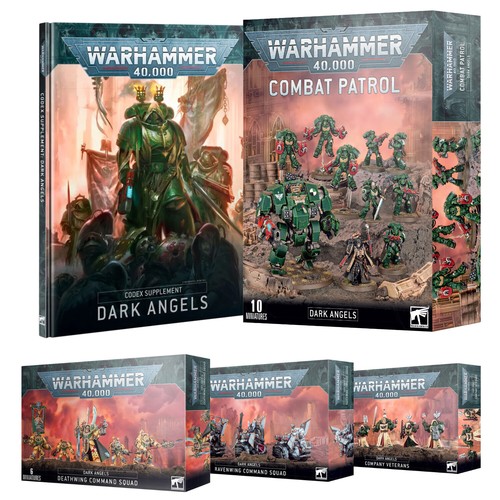Dark angels space marines - angels,